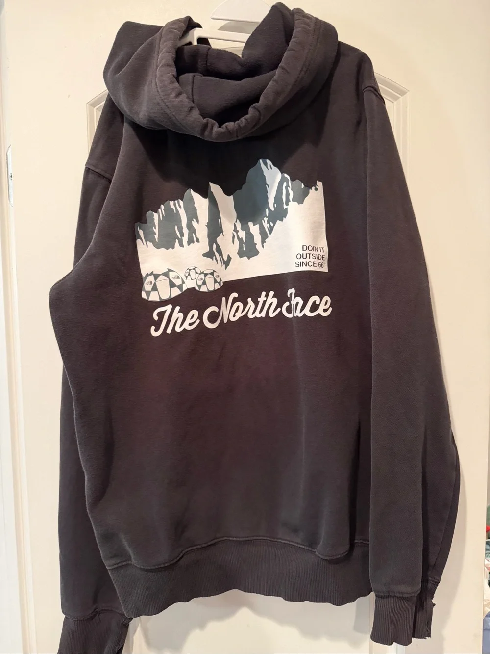 The North Face Men's Pullover Hoodie - Black - Sz small